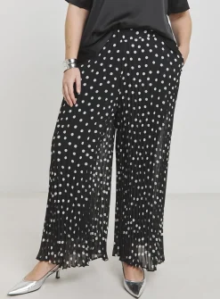 SIMPLY BE Pleated Wide Leg Trousers 10