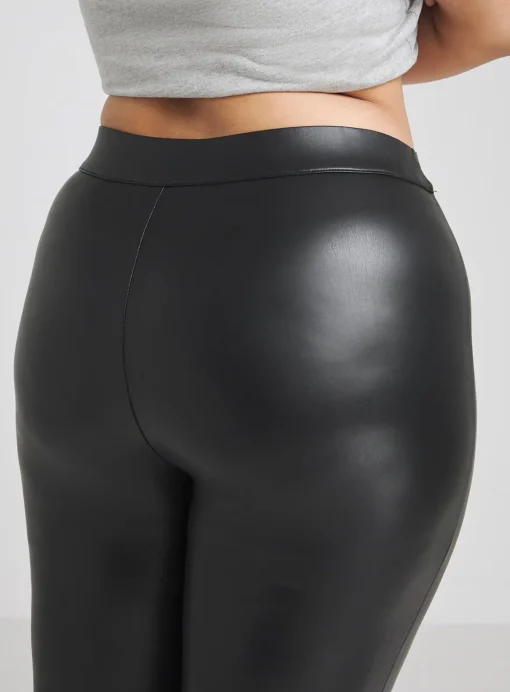 SIMPLY BE Pu Leggings 16