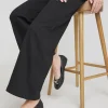 SIMPLY BE Toe Cap Hardware Detail Ballerina In Wide Fit Black 8
