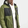 SNOWDONIA Shower Proof Wadded Colour Block Jacket 1XL
