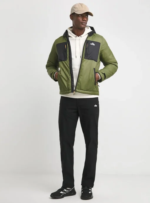 SNOWDONIA Shower Proof Wadded Colour Block Jacket 1XL