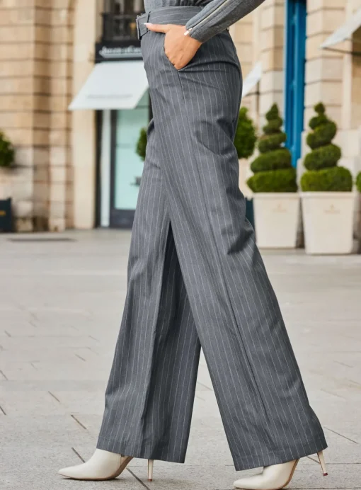 SOSANDAR Pinstripe Trouser 18