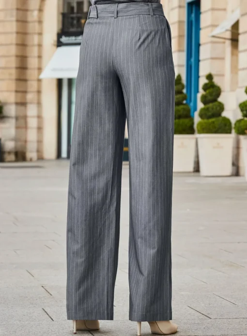 SOSANDAR Pinstripe Trouser 18