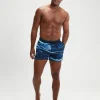 SPEEDO Mens Digital Printed Leisure 14" Swim Shorts XS