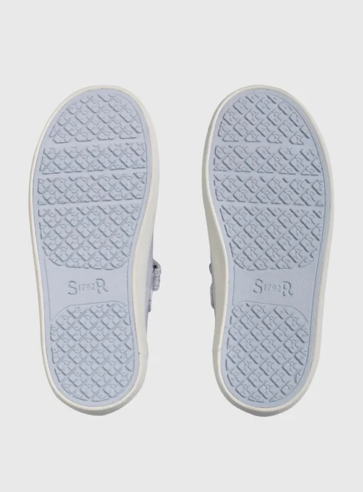 START-RITE Lemonade Silver Glitter Mary Jane Canvas Shoes 8 Infant
