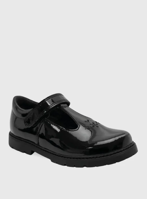 START-RITE Liberty Patent Leather T Bar School Shoes 12.5 Infant