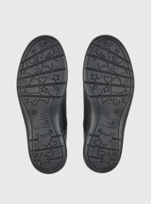 START-RITE Wish Black Leather Mary Jane School Shoes 10 Infant