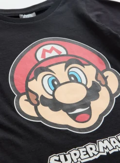 Super Mario Graphic Print T-Shirt 5 years