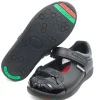 ToeZone® Black Cat Toe Shoes 9 Infant