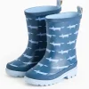 Tu X Scion Navy Mr Fox Rubber Wellies 7 Infant
