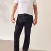 UNION WORKS Dark Wash Straight Leg Denim Jeans 32S
