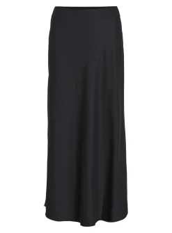 VILA Satin Midi Skirt 8