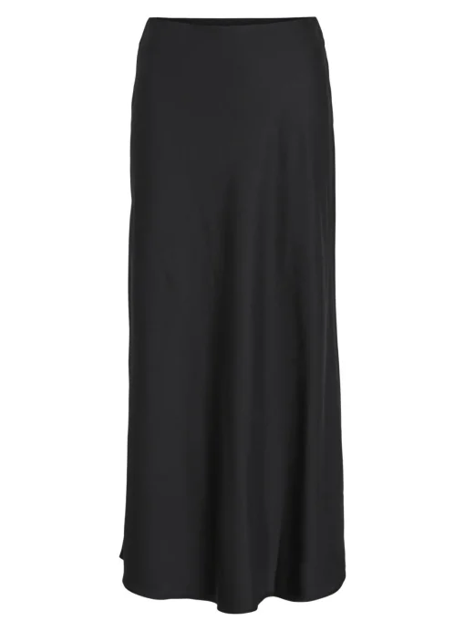 VILA Satin Midi Skirt 8