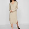 VILA V Neck Knit Dress XXL