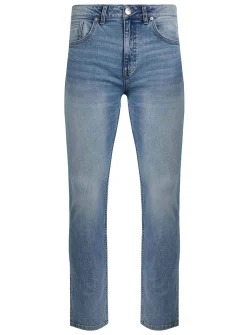 WEIRD FISH Eddie Straight Comfort Stretch Denim Jean 36R