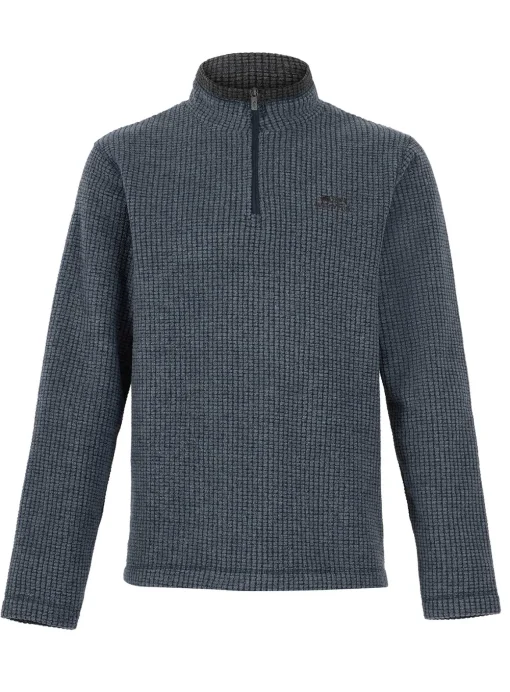 WEIRD FISH Newark 1/4 Zip Grid Fleece XL