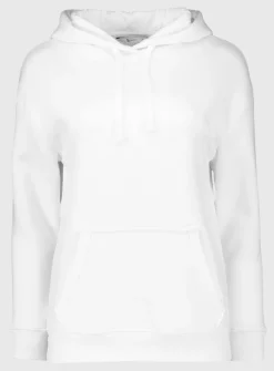 White Overhead Hoodie - S