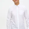 White Regular Fit Long Sleeve Shirts 5 Pack 18