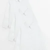 White Unisex Ecolite Stain Resistant School Shirts 3 Pack 4 years