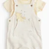 Winnie The Pooh Dungaree Set 6-9 months