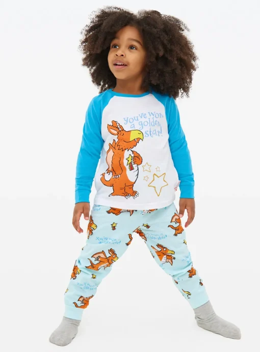 Zog Blue Printed Pyjamas 3-4 years